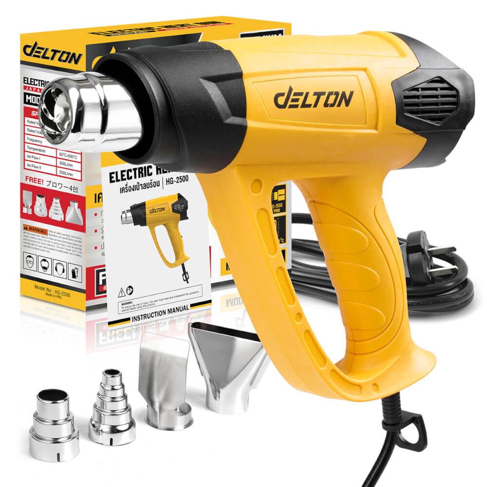 เครื่องเป่าลมร้อน DELTON รุ่น HG-2500 2500 วัตต์